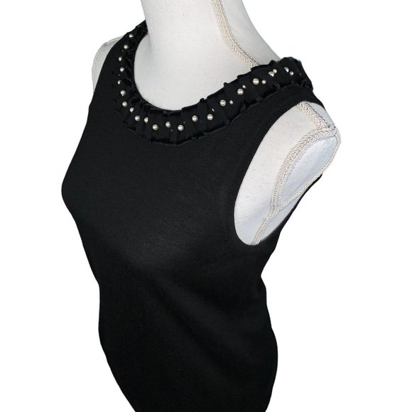 Ann Taylor Merino Wool Embellished Tank - Picture 2 of 7